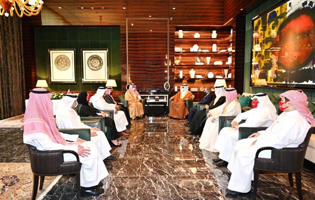 معالي وزير المالية والاقتصاد الوطني يستقبل الرئيس التنفيذي للصندوق السعودي للتنمية
